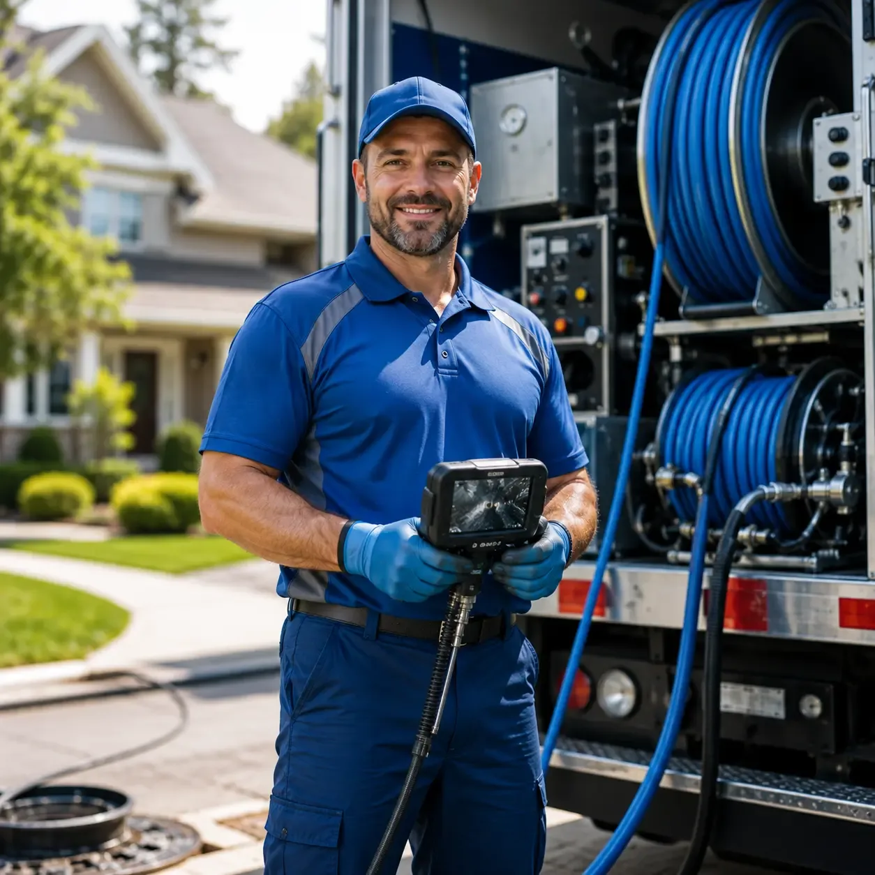 Local outdoor drain cleaning specialists in Woodbury, NY